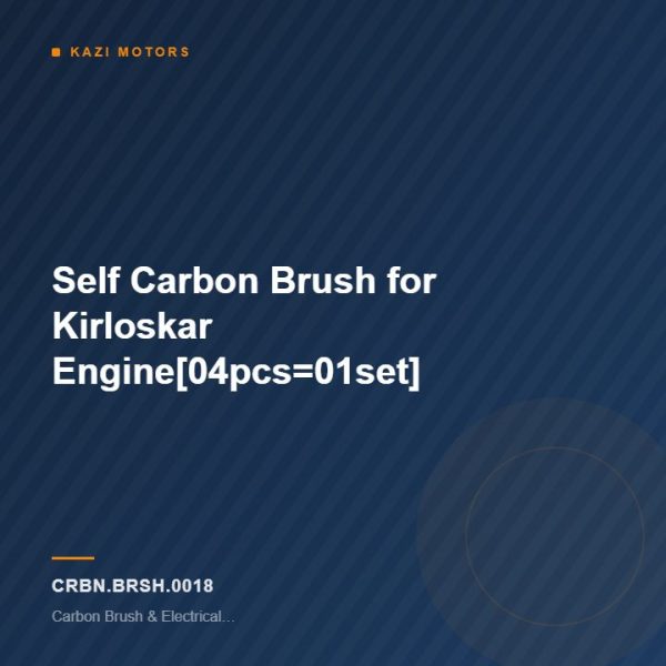 Self Carbon Brush for Kirloskar Engine[04pcs=01set]