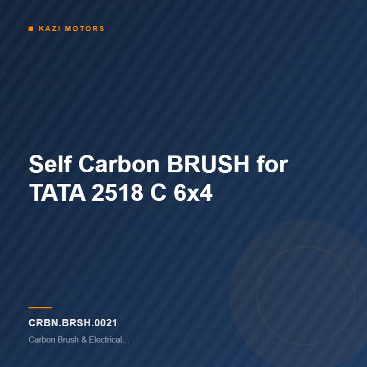 Self Carbon BRUSH  for TATA 2518 C 6×4