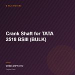 Crank Shaft for TATA 2518 BSIII (BULK)