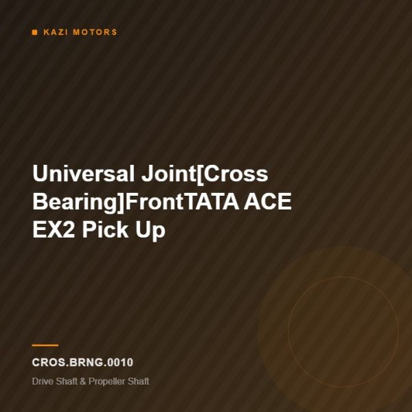 Universal Joint[Cross Bearing]FrontTATA ACE EX2 Pick Up