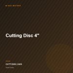 Cutting Disc 4″