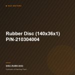 Rubber Disc (140x36x1) P/N-210304004