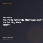 Distance Sleeve,OD-120mmxID-112mmxLength-94mm for Batching Plant HZS90