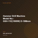 Hammer Drill Machine Model No:- GSH-11E(1500W) D-18Mmm
