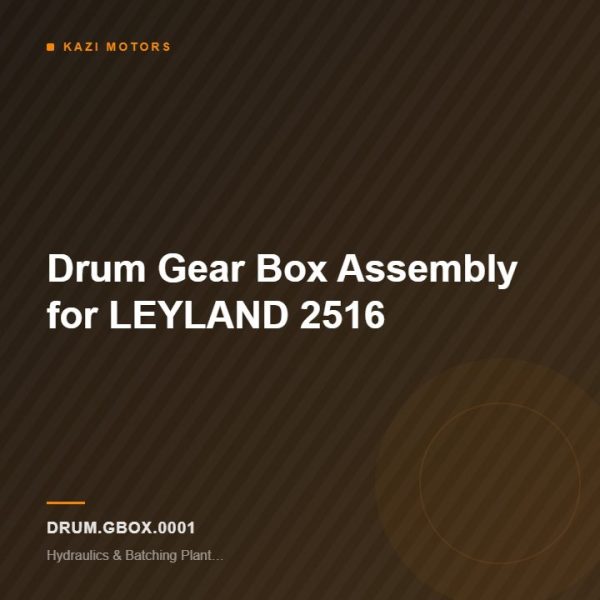 Drum Gear Box  Assembly for LEYLAND 2516