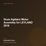 Drum Agitator Motor Assembly for LEYLAND 2516