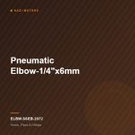 Pneumatic Elbow-1/4″x6mm