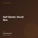 Self Starter 24volt 8kw