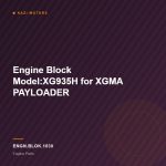 Engine Block Model:XG935H for XGMA PAYLOADER