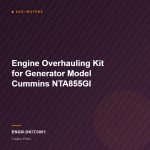 Engine Overhauling Kit for Generator Model Cummins NTA855GI