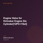 Engine Valve for Kirloskar Engine Six Cylinder[12PC=1Set]