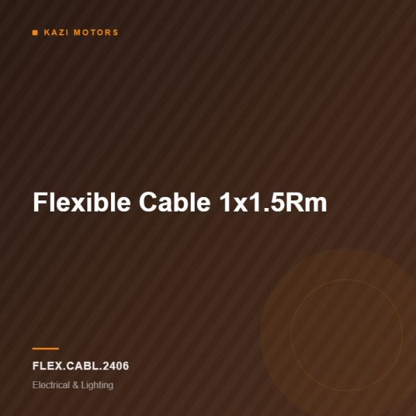 Flexible Cable 1×1.5Rm