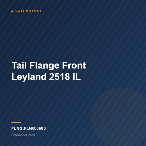 Tail Flange Front Leyland 2518 IL