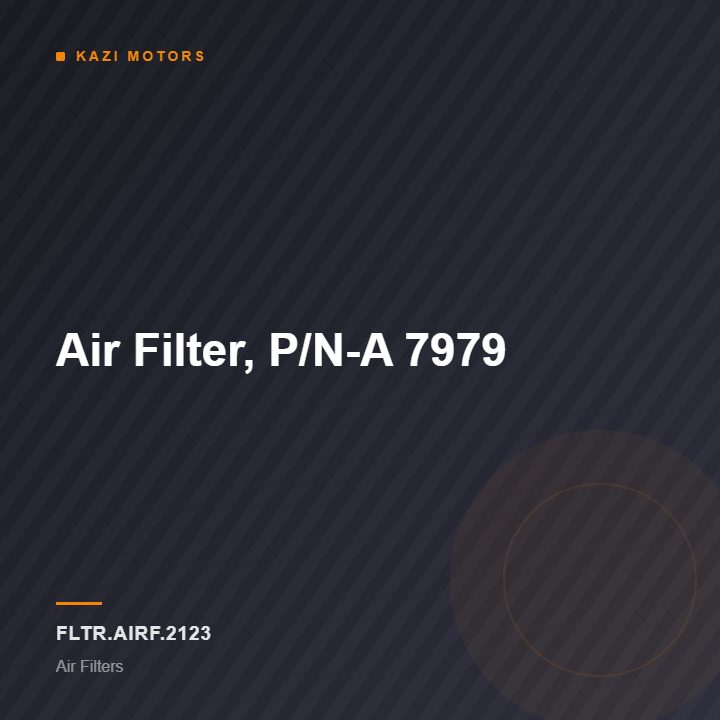Air Filter, P/N-A 7979
