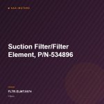 Suction Filter/Filter Element, P/N-534896
