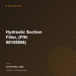 Hydraulic Suction Filter, (P/N: 80105906)