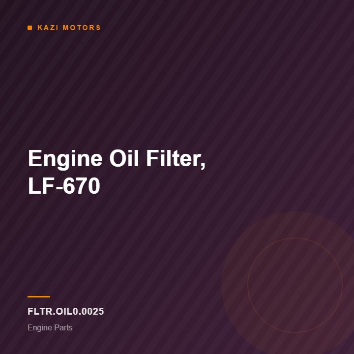 Engine Oil Filter, LF-670