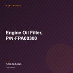 Engine Oil Filter, P/N-FPA00300
