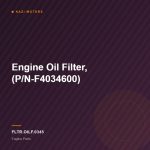 Engine Oil Filter, (P/N-F4034600)