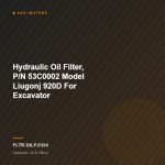 Hydraulic Oil Filter, P/N 53C0002 Model Liugonj 920D For Excavator