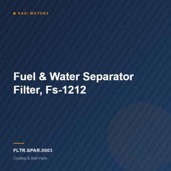 Fuel & Water Separator Filter, Fs-1212