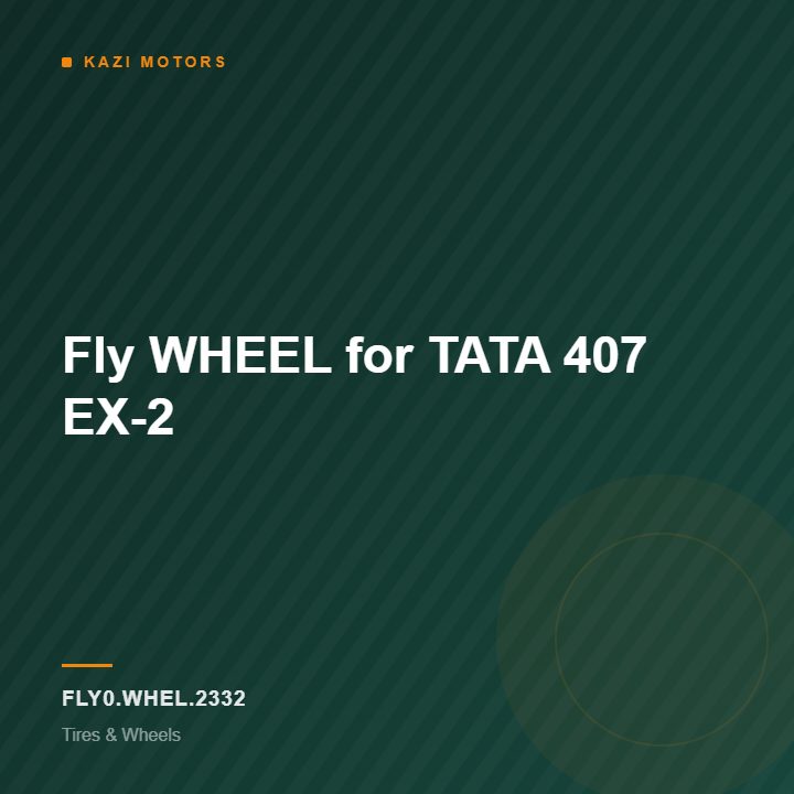 Fly WHEEL for TATA 407 EX-2