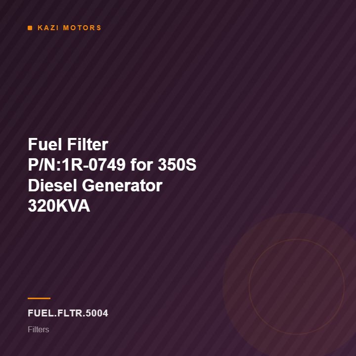 Fuel Filter P/N:1R-0749 for 350S Diesel Generator 320KVA