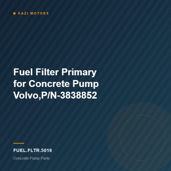 Fuel Filter Primary for Concrete Pump Volvo,P/N-3838852