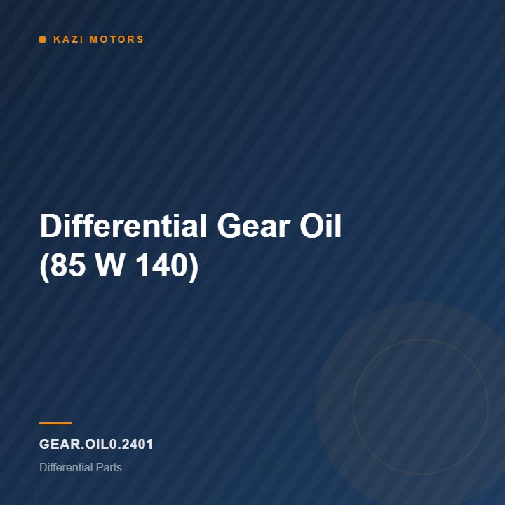 Differential Gear Oil (85 W 140)