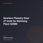 Gearbox Planetry Gear 27 teeth for Batching Plant HZS90