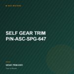 SELF GEAR TRIM P/N-ASC-SPG-647