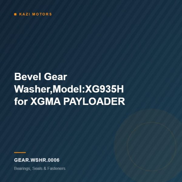 Bevel Gear Washer,Model:XG935H for XGMA PAYLOADER