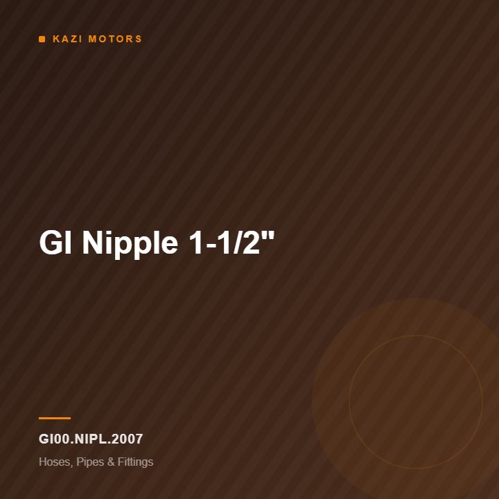 GI Nipple 1-1/2″