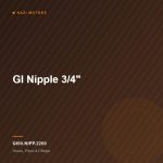 GI Nipple 3/4″