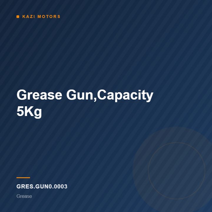 Grease Gun,Capacity 5Kg