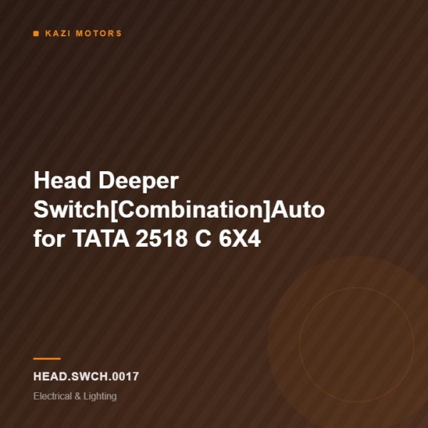 Head Deeper Switch[Combination]Auto for TATA 2518 C 6X4