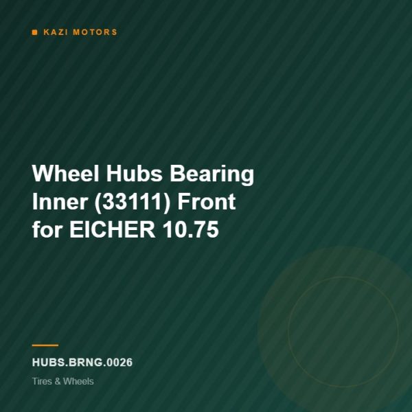 Wheel Hubs Bearing Inner (33111) Front for EICHER 10.75