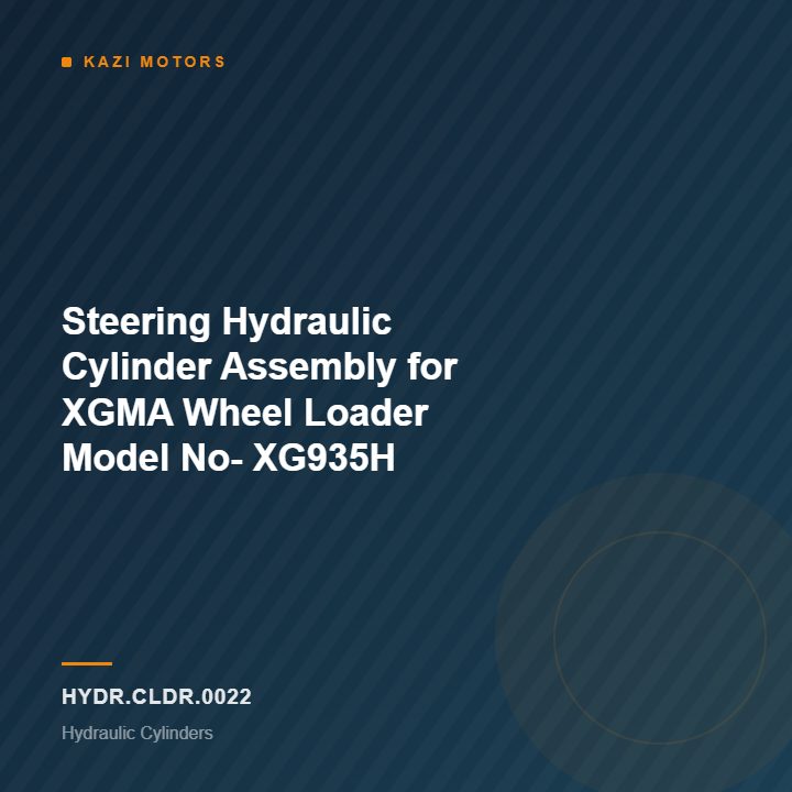 Steering Hydraulic Cylinder Assembly for XGMA Wheel Loader Model No- XG935H