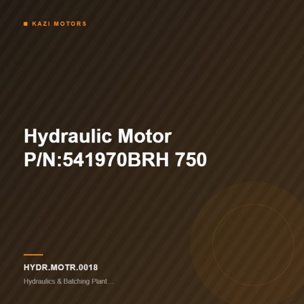 Hydraulic Motor P/N:541970BRH 750
