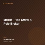 MCCB .. 100 AMPS 3 Pole Breker