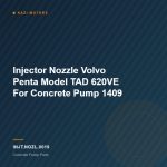 Injector Nozzle Volvo Penta Model TAD 620VE  For Concrete Pump 1409