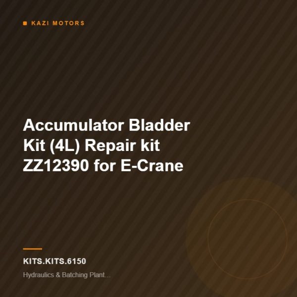 Accumulator Bladder Kit (4L) Repair kit ZZ12390 for E-Crane