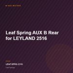 Leaf Spring AUX B Rear for LEYLAND 2516