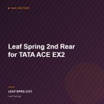 Leaf Spring 2nd Rear for TATA ACE EX2