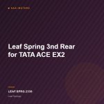Leaf Spring 3nd Rear for TATA ACE EX2