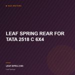 LEAF SPRING REAR FOR TATA 2518 C  6X4