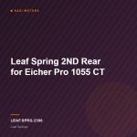 Leaf Spring 2ND Rear for Eicher Pro 1055 CT