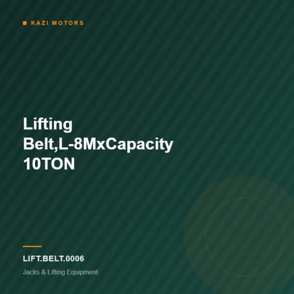 Lifting Belt,L-8MxCapacity 10TON