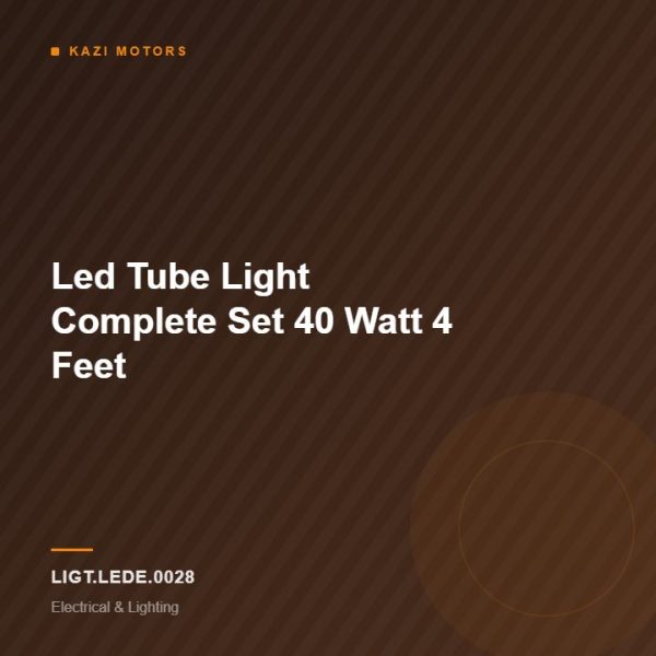 Led Tube Light Complete Set 40 Watt 4 Feet