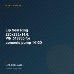 Lip Seal Ring 220x235x14.6, P/N:518835 for concrete pump 1410D